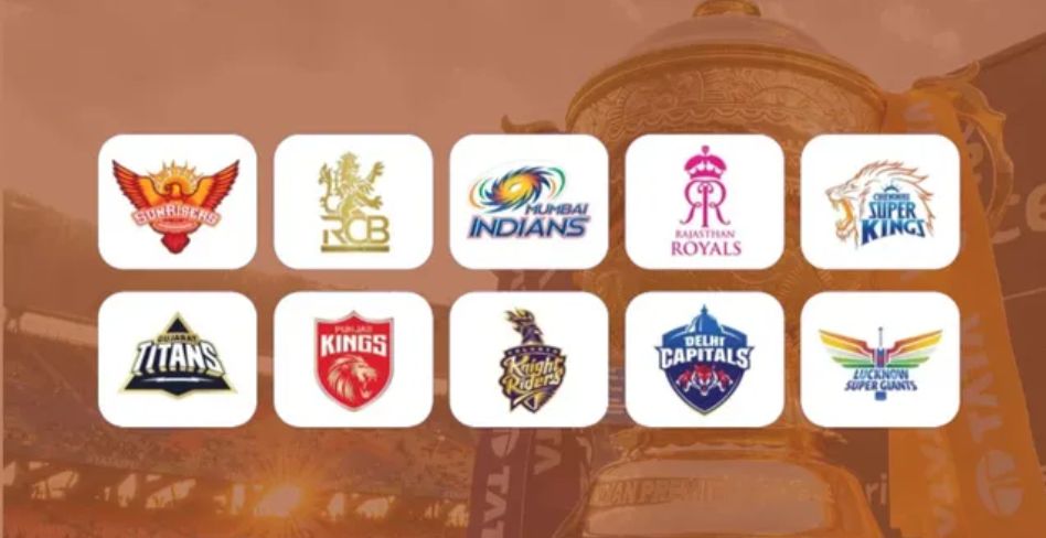 IPL all team logos featured on the Diamond Exchange ID